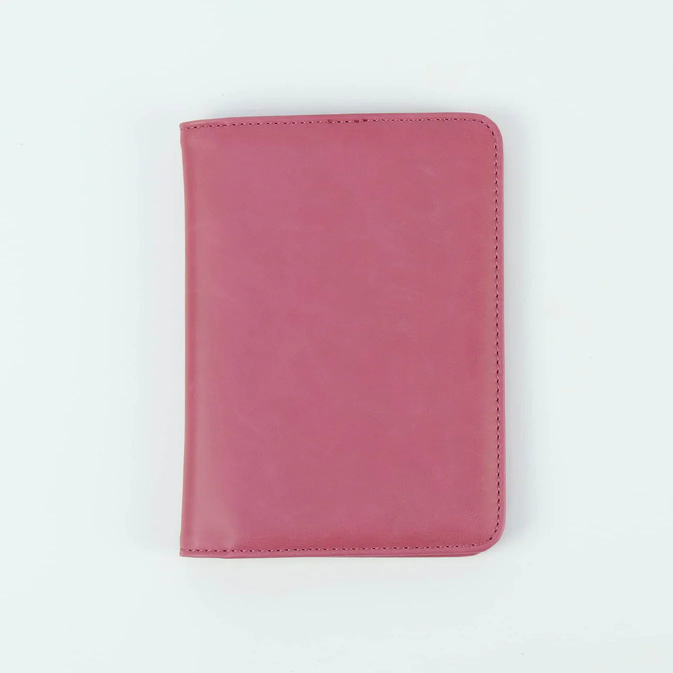 Pink custom engraved Laserette passport wallet