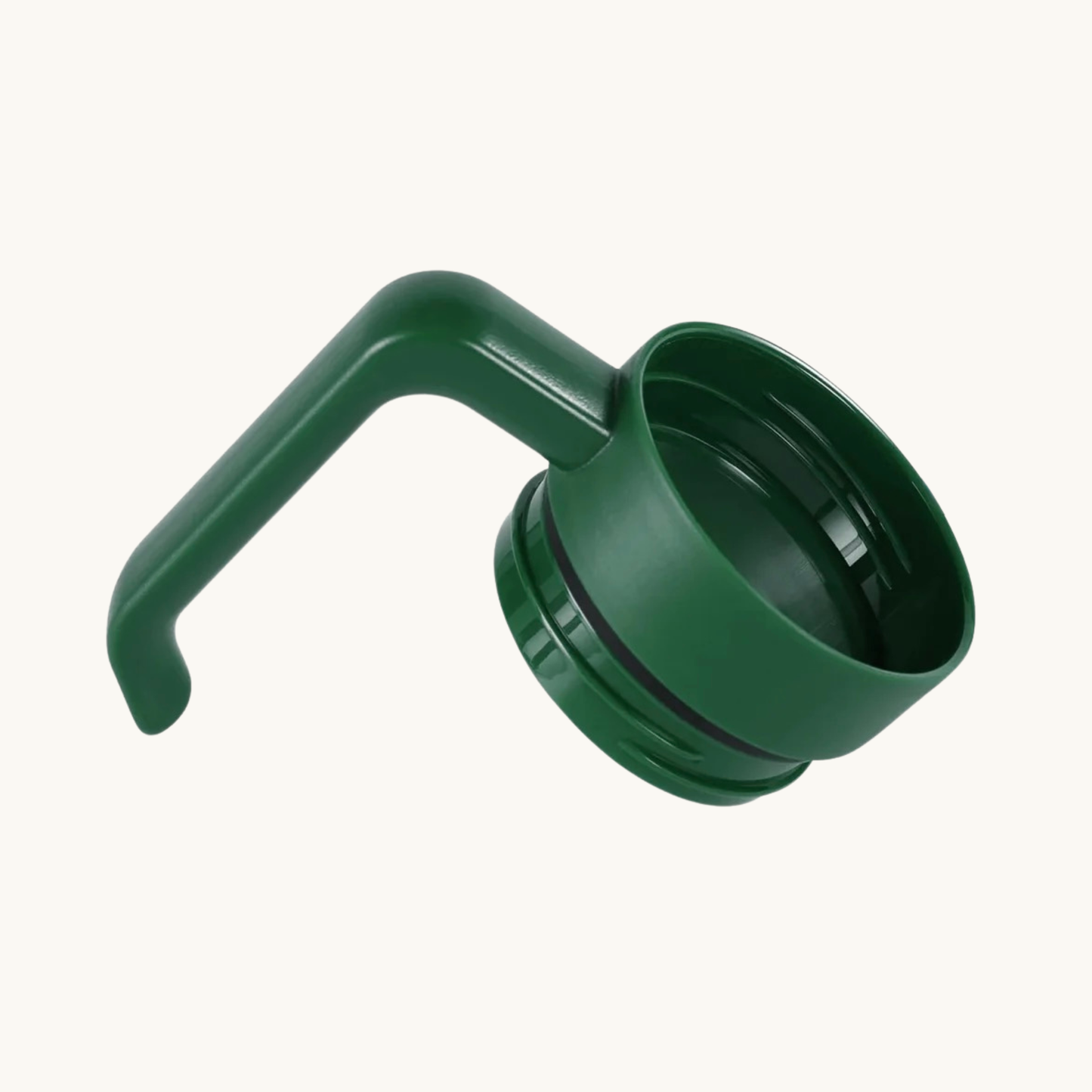 Green handle for a 20 ounce skinny tumbler