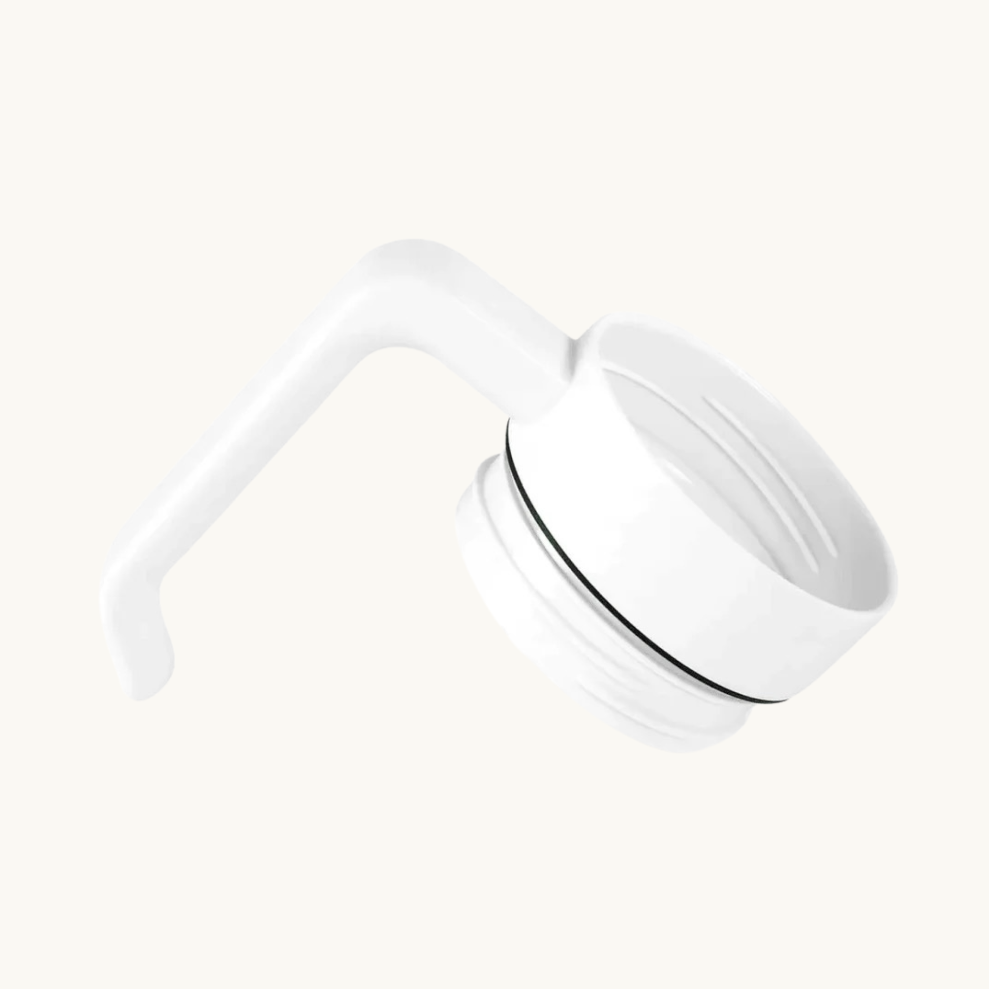 White handle for a 20 ounce skinny tumbler