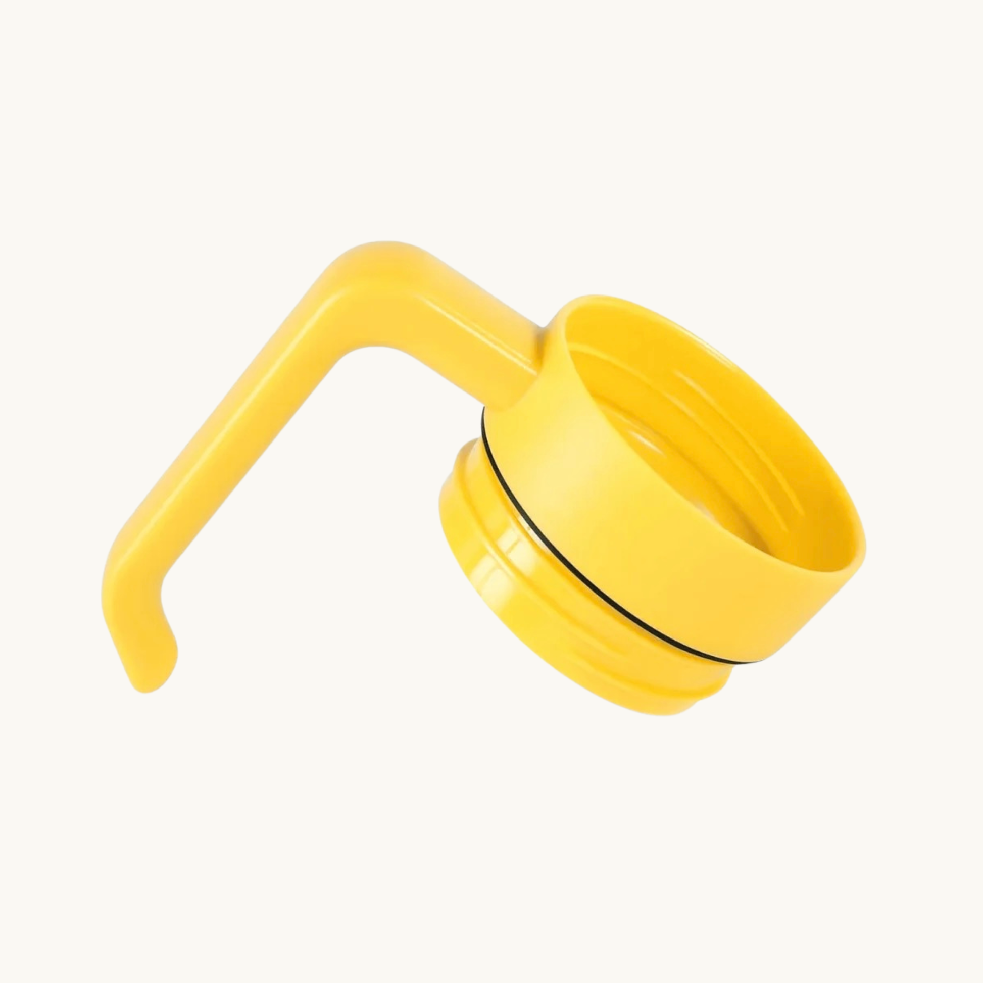 Yellow handle for a 20 ounce skinny tumbler