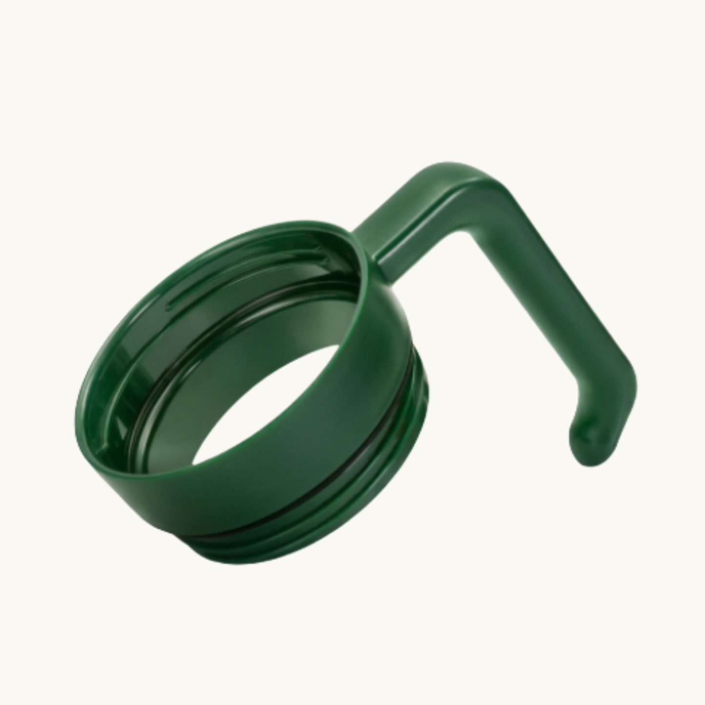 Green handle for 30 ounce and 40 ounce tumblers