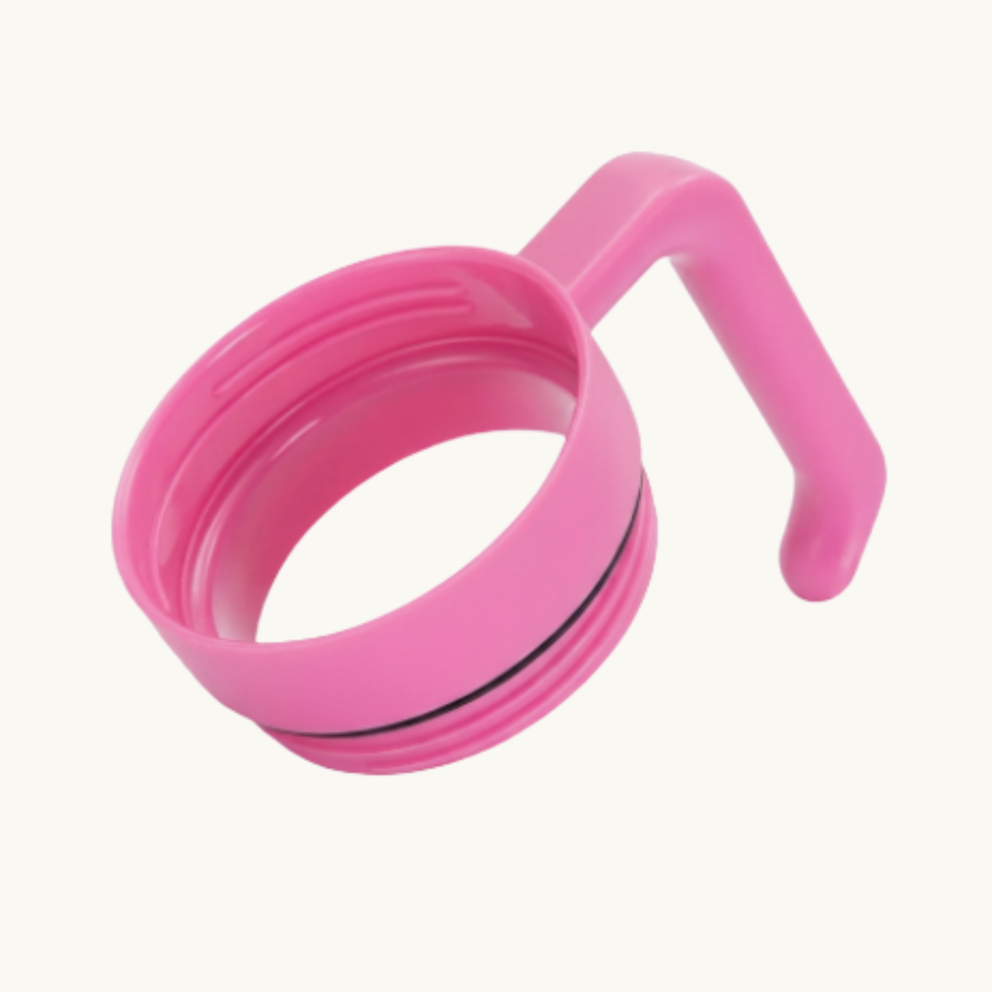 Pink handle for 30 ounce and 40 ounce tumblers