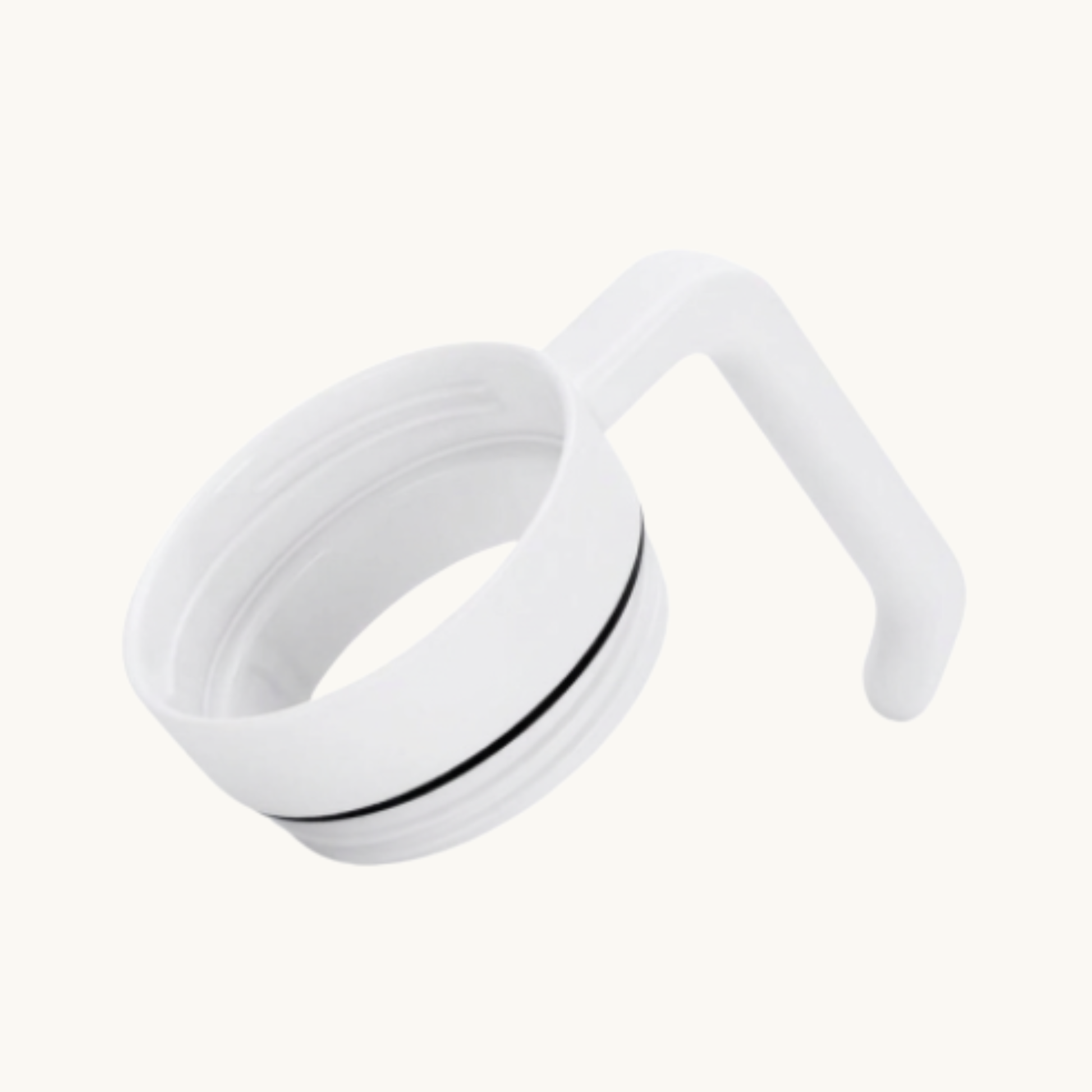 White handle for 30 ounce and 40 ounce tumblers