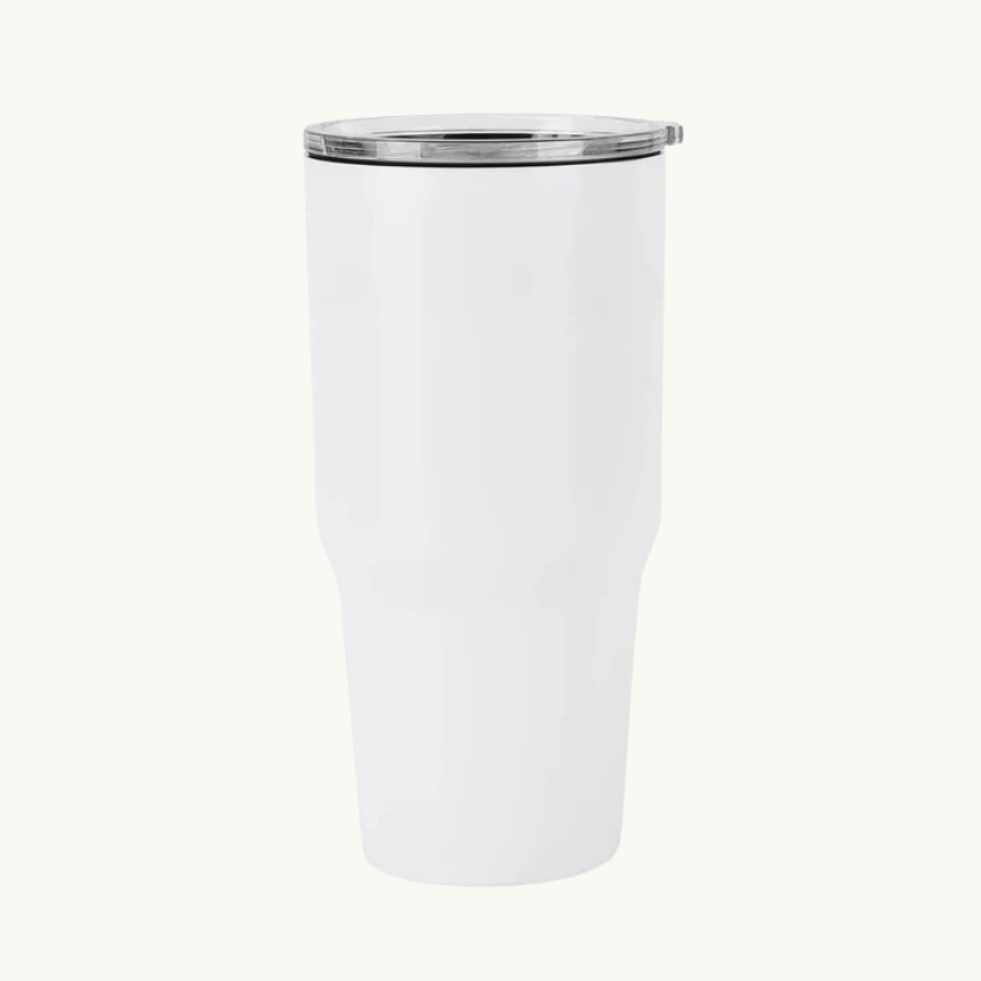 White 30 ounce tumbler