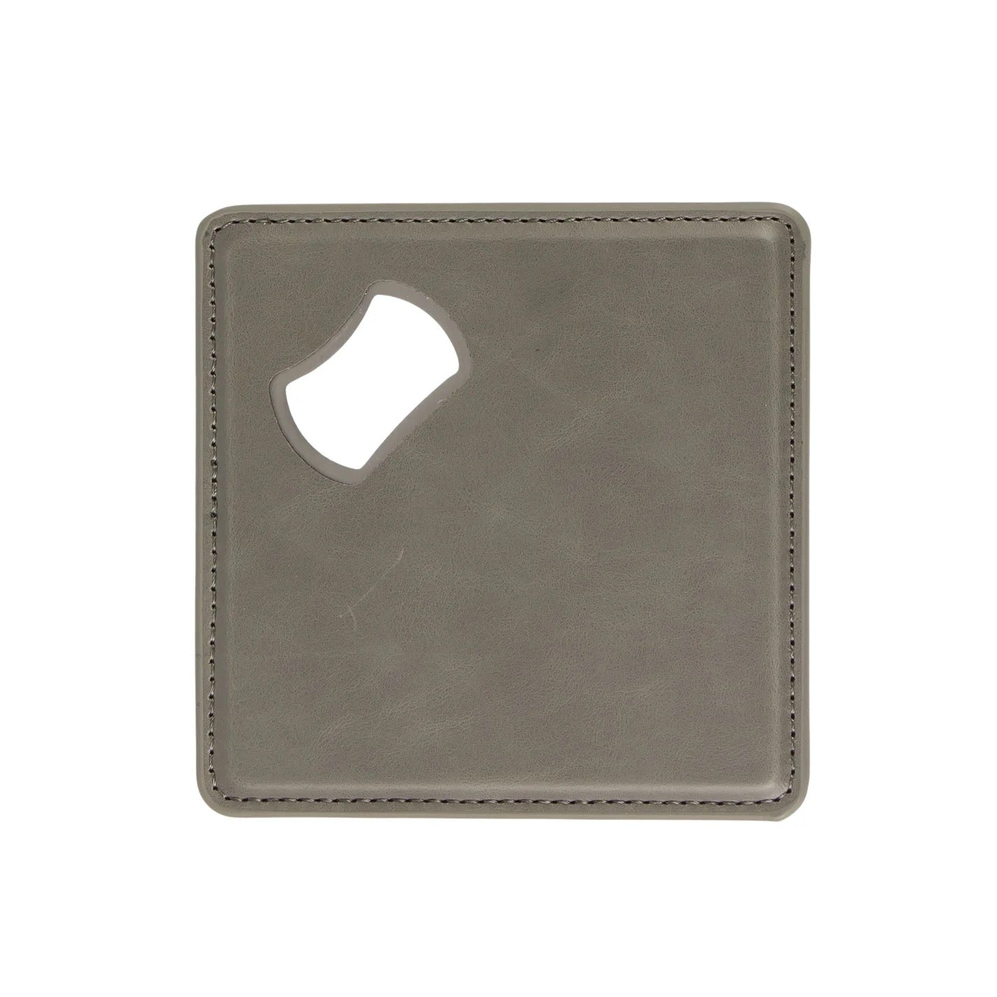 Personalized Engravable Magnetic Leatherette Bottle Opener