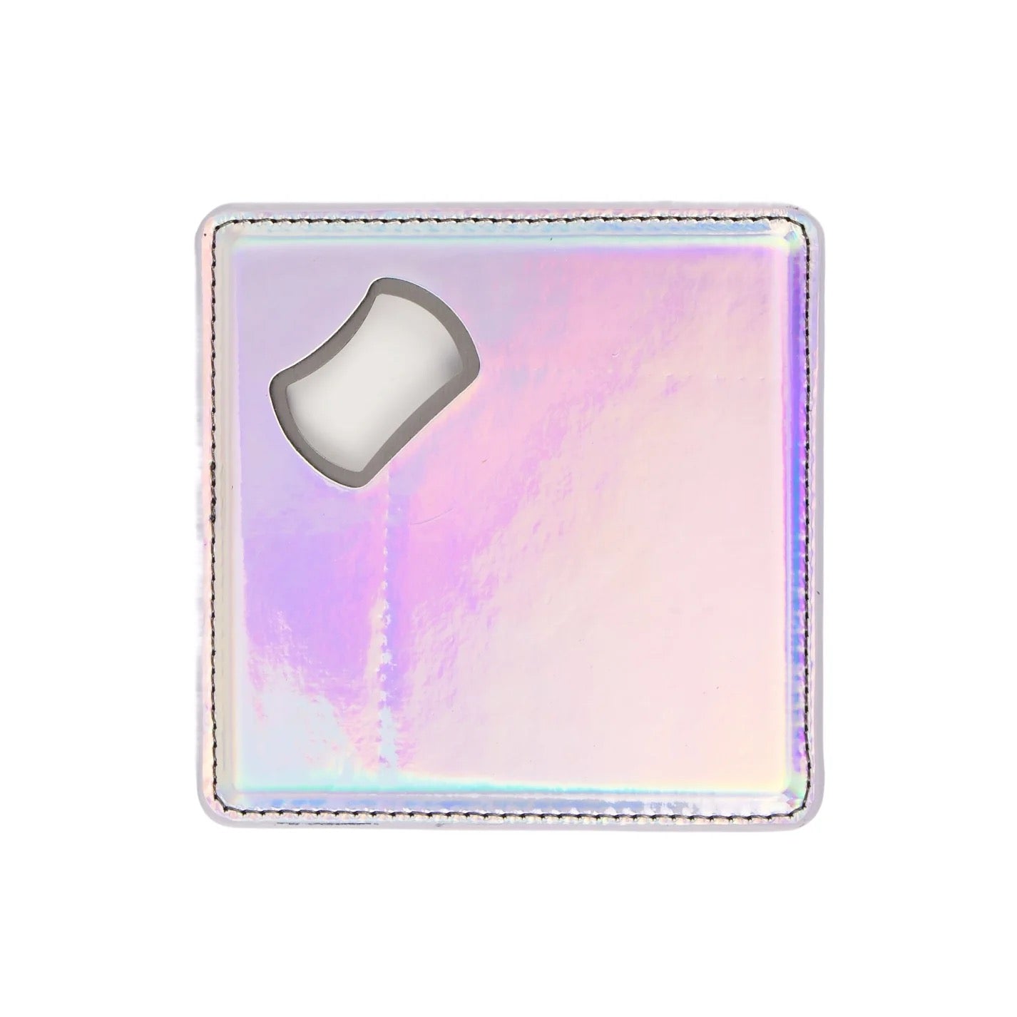 Personalized Engravable Magnetic Leatherette Bottle Opener
