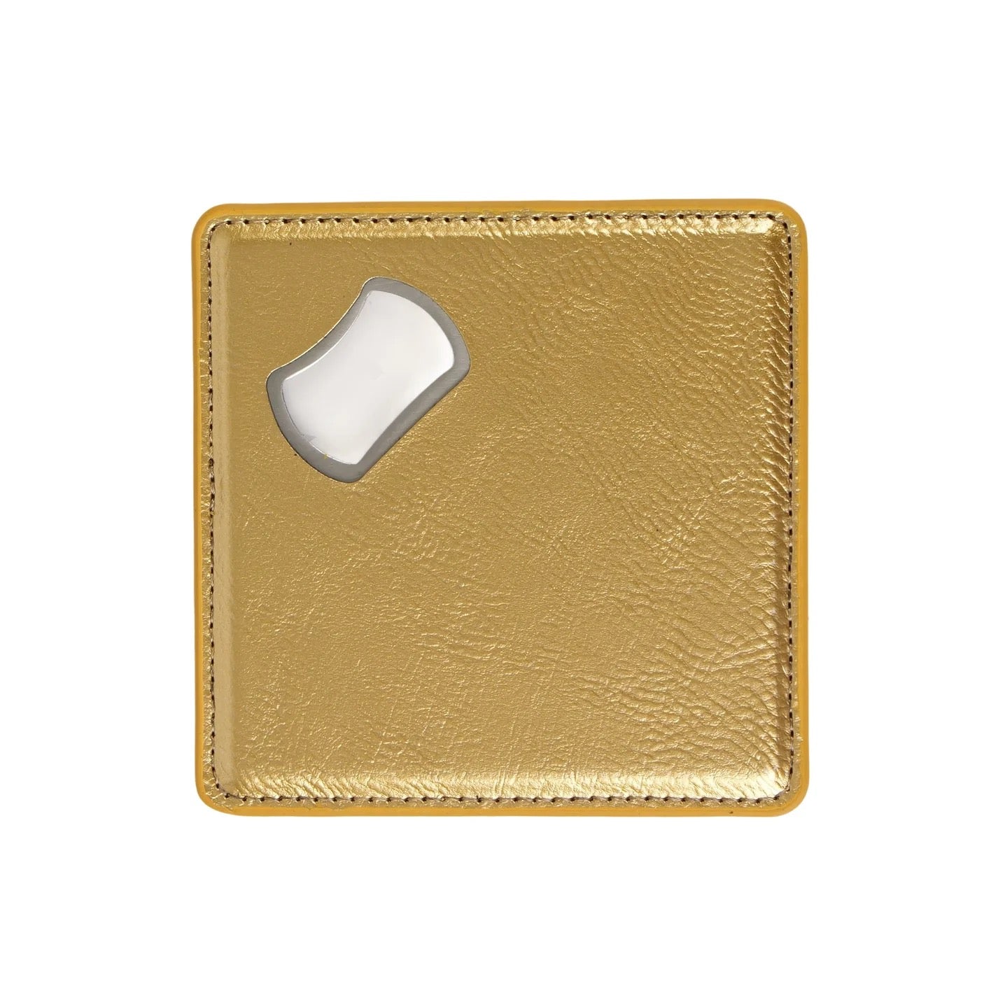 Personalized Engravable Magnetic Leatherette Bottle Opener