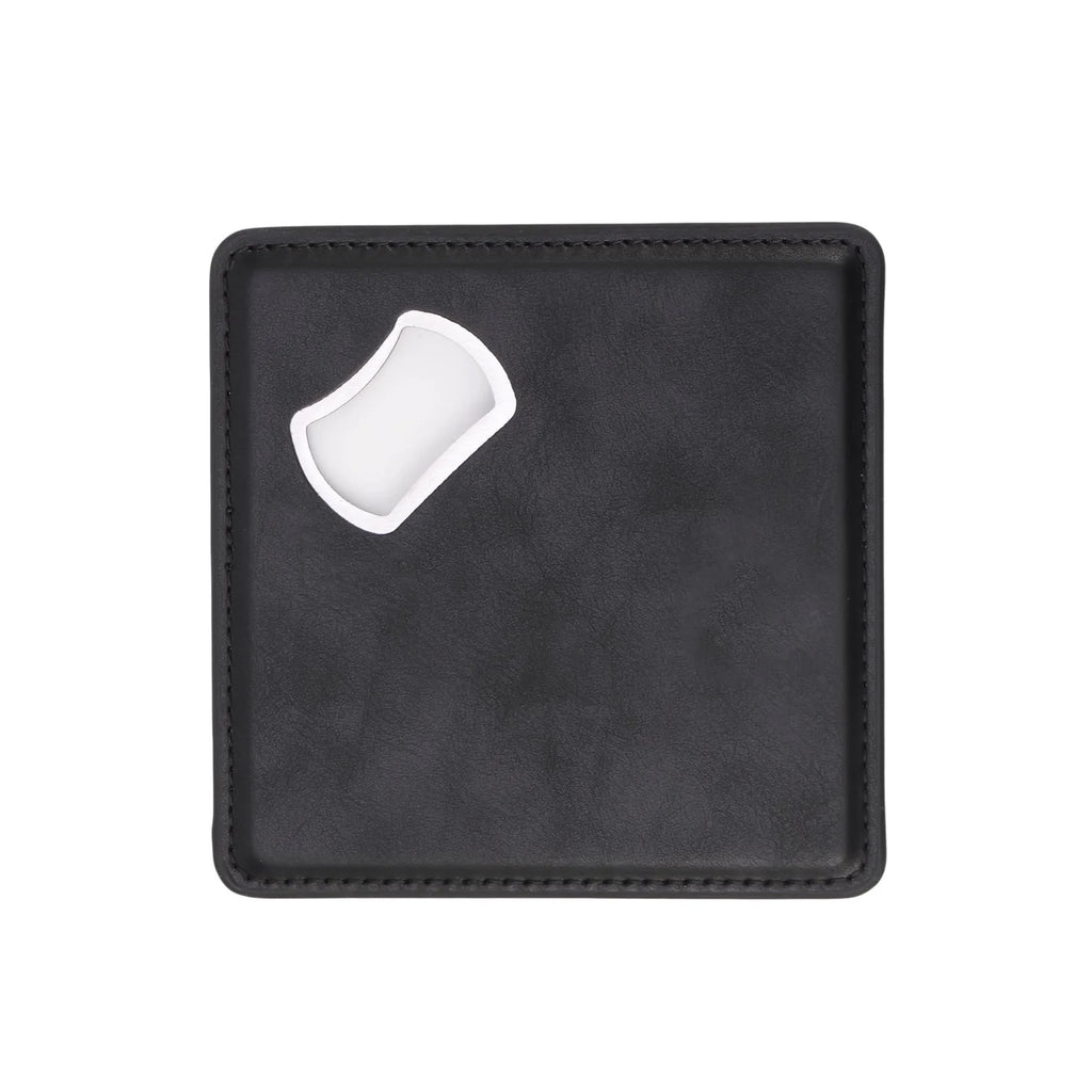 Personalized Engravable Magnetic Leatherette Bottle Opener