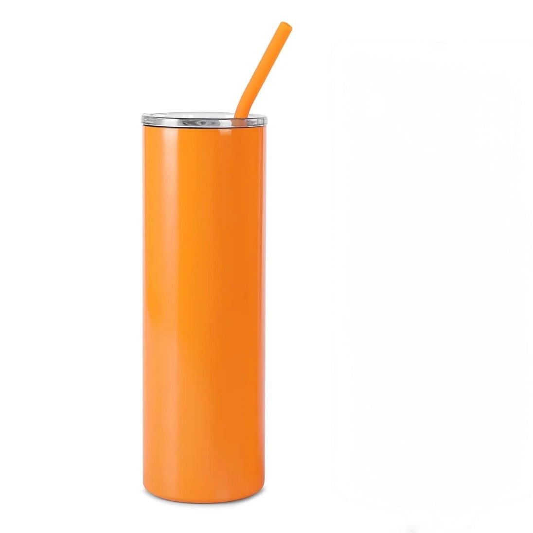 Personalized Engravable 20oz Skinny Insulated Cup with Straw & Leak-Proof Lid