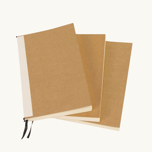 Three-pack notebook journal refill pages
