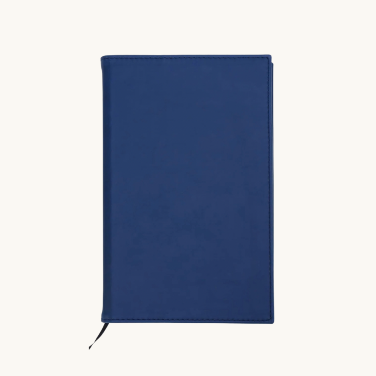 Blue leatherette personalized notebook journal