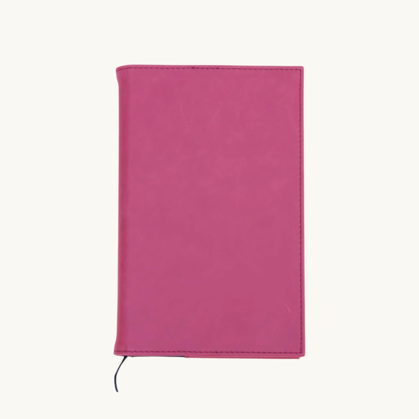 Pink leatherette personalized notebook journal
