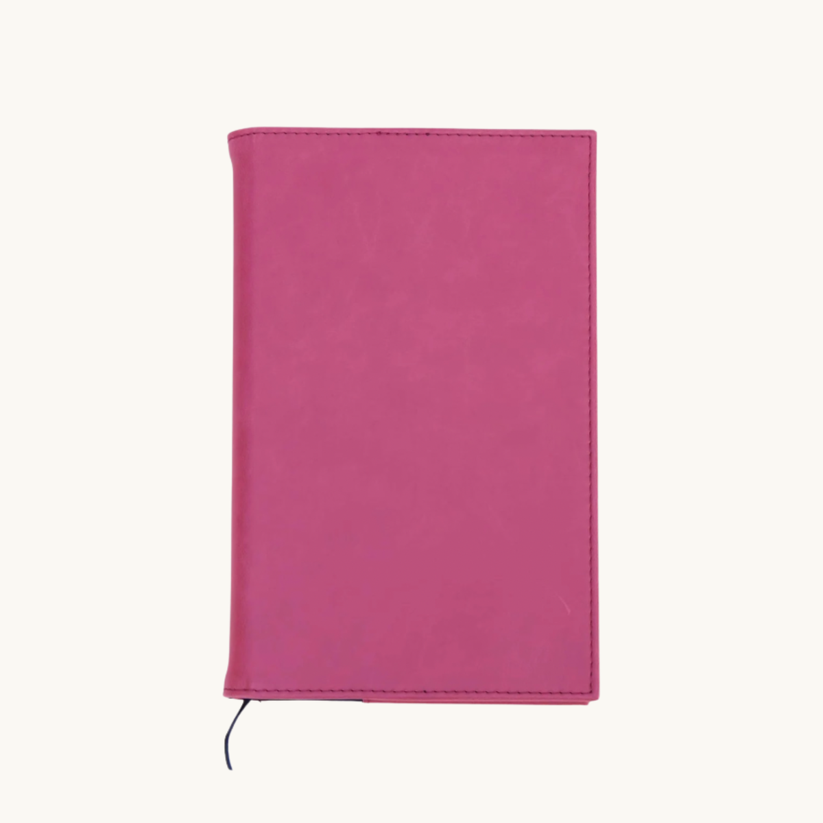 Pink leatherette personalized notebook journal