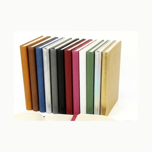 Engravable Laserette notebook journals in assorted colors