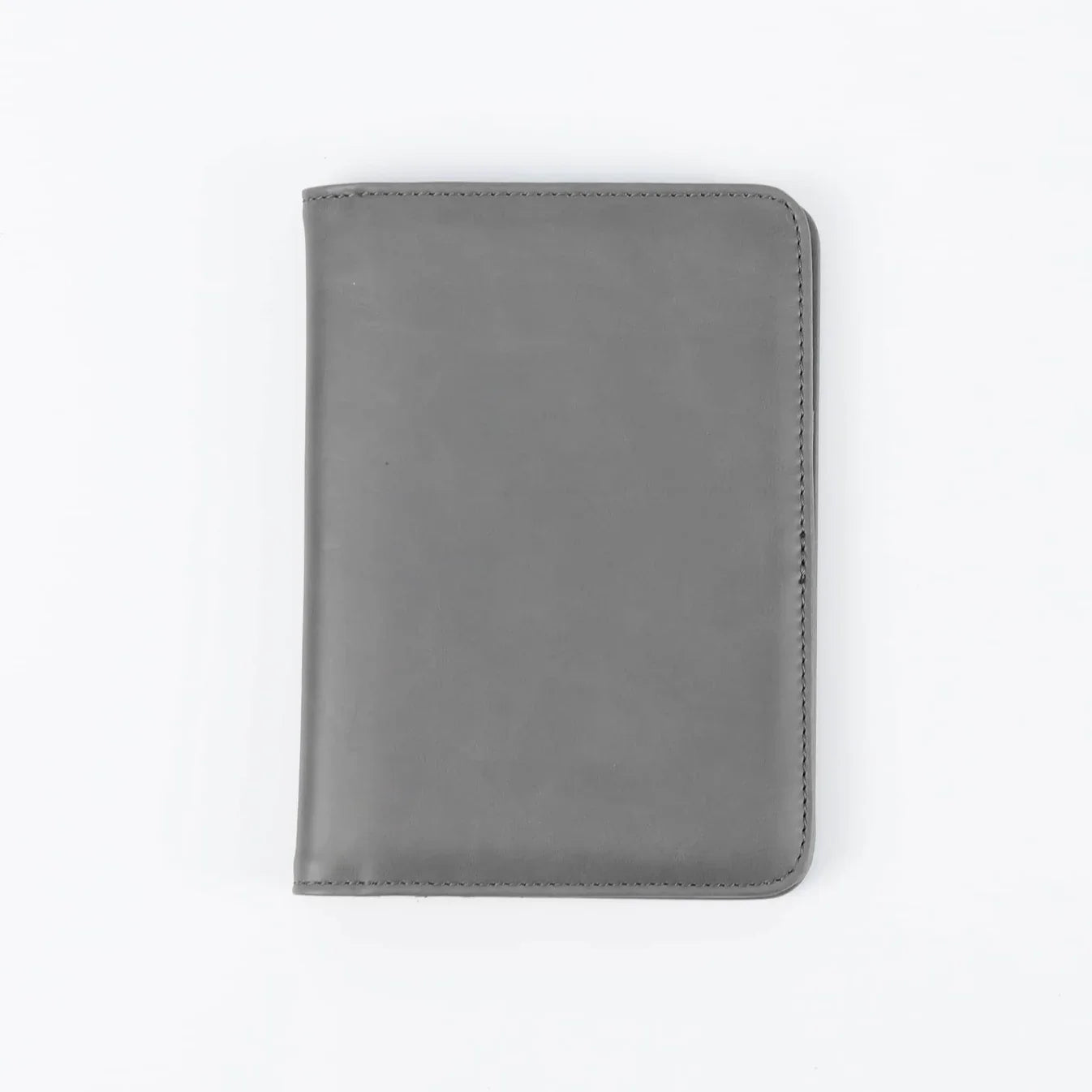 Gray custom engraved Laserette passport wallet