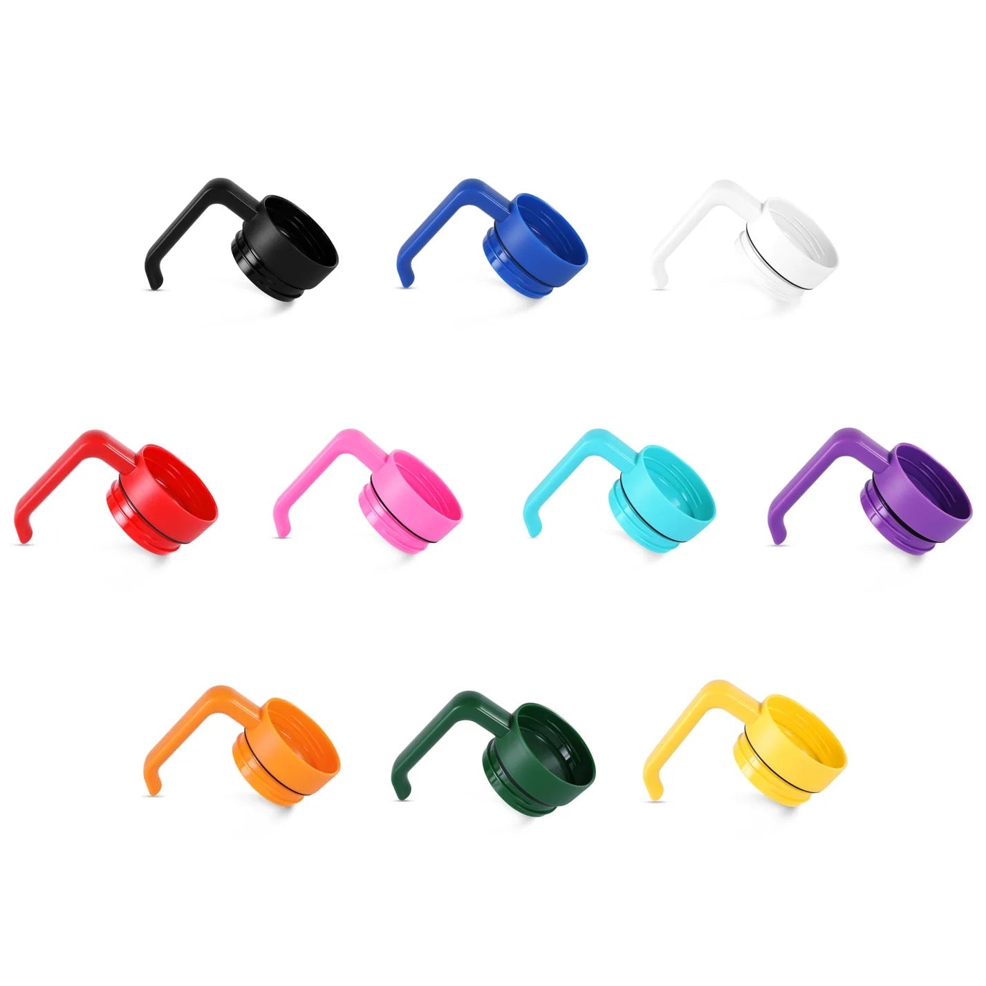 Tumbler handle available in multiple colors